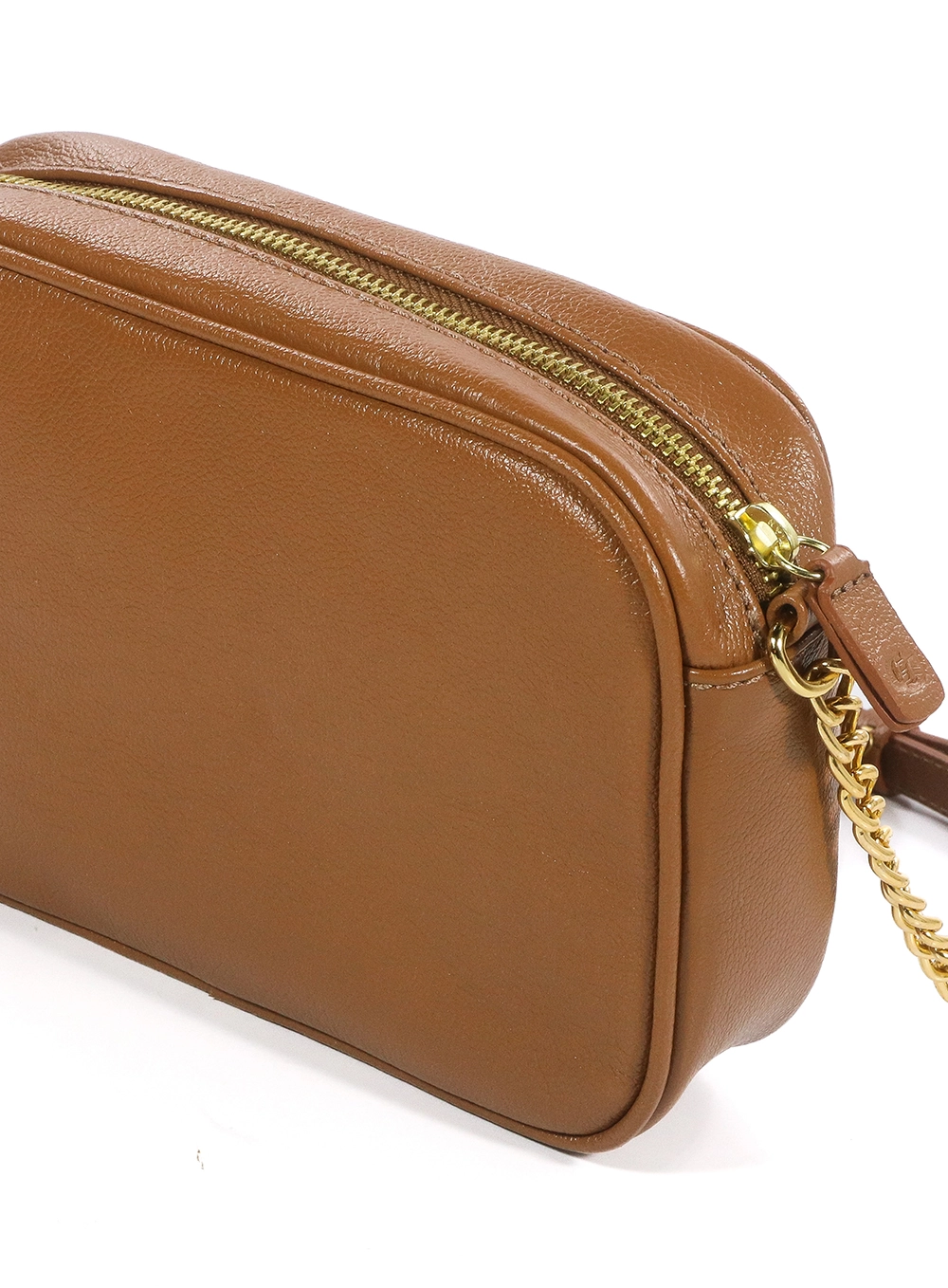 Bolsa Colcci Couro Câmera Bag Mel Marrom 2