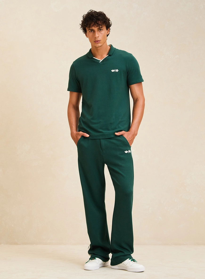 Polo Unissex Em Piquet Pima Verde Masc 4