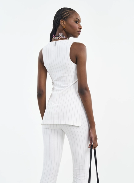 Blusa Slim Listrada