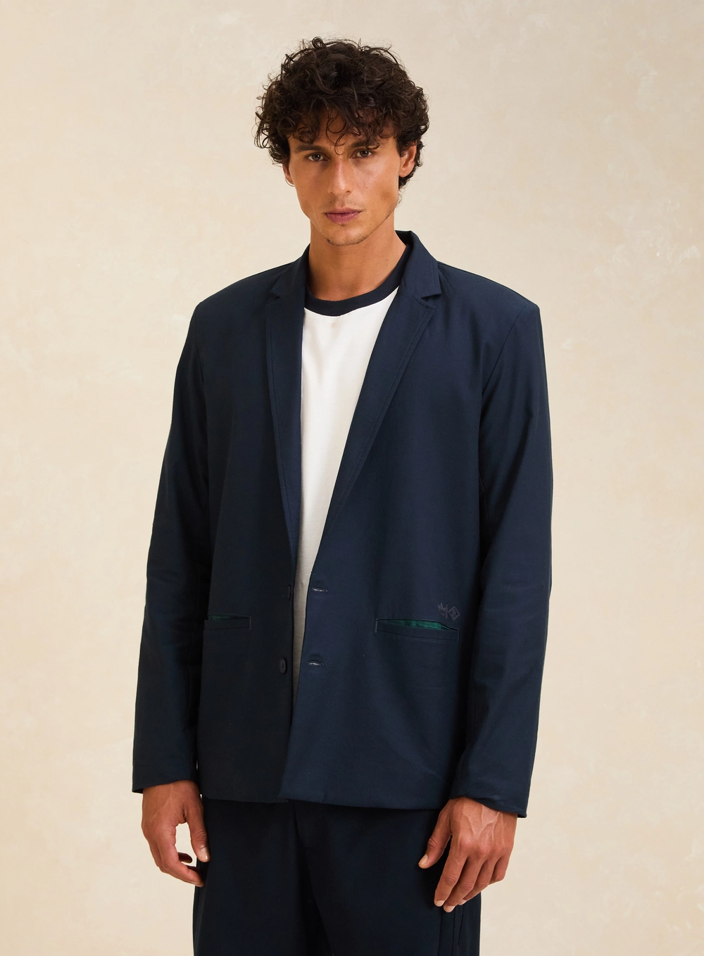 Blazer Unissex Alfaiataria - Forum | Adidas Azul Masc 1