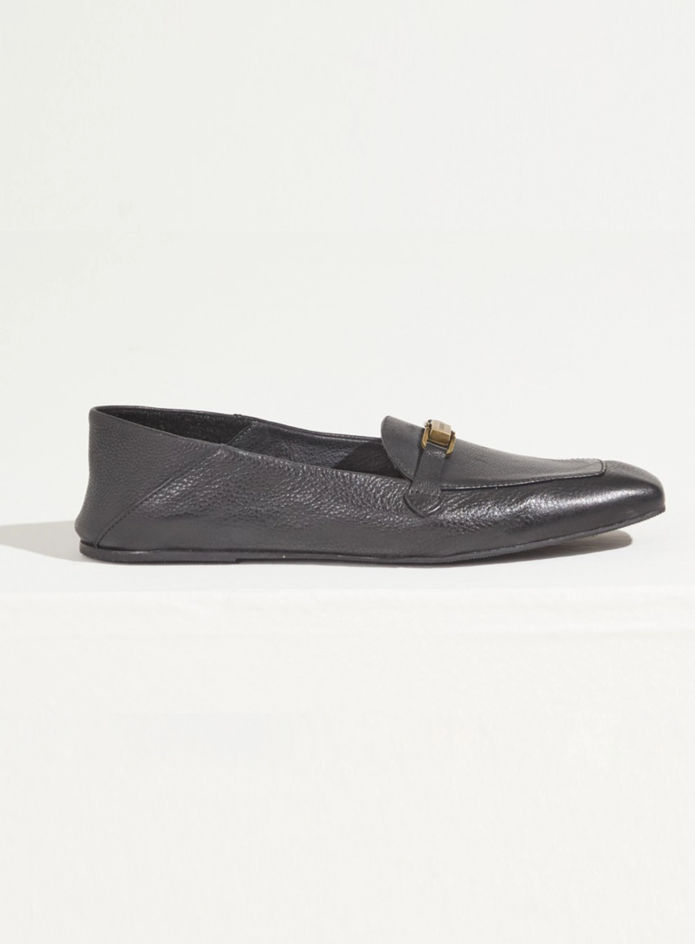 Sapato Mocassim Feminino Couro Preto 3