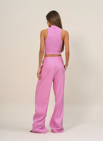 Calça Feminina Com Cinto - Basic Comfort