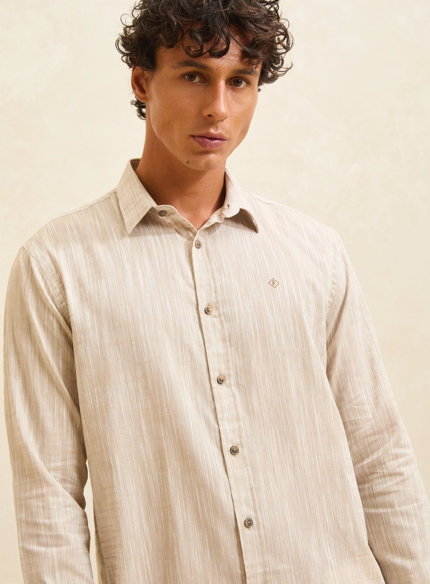 Camisa Masculina Relax Manga Longa Estampados 4
