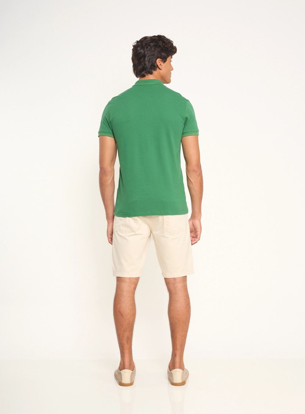 Polo Masculina Brasil Verde
