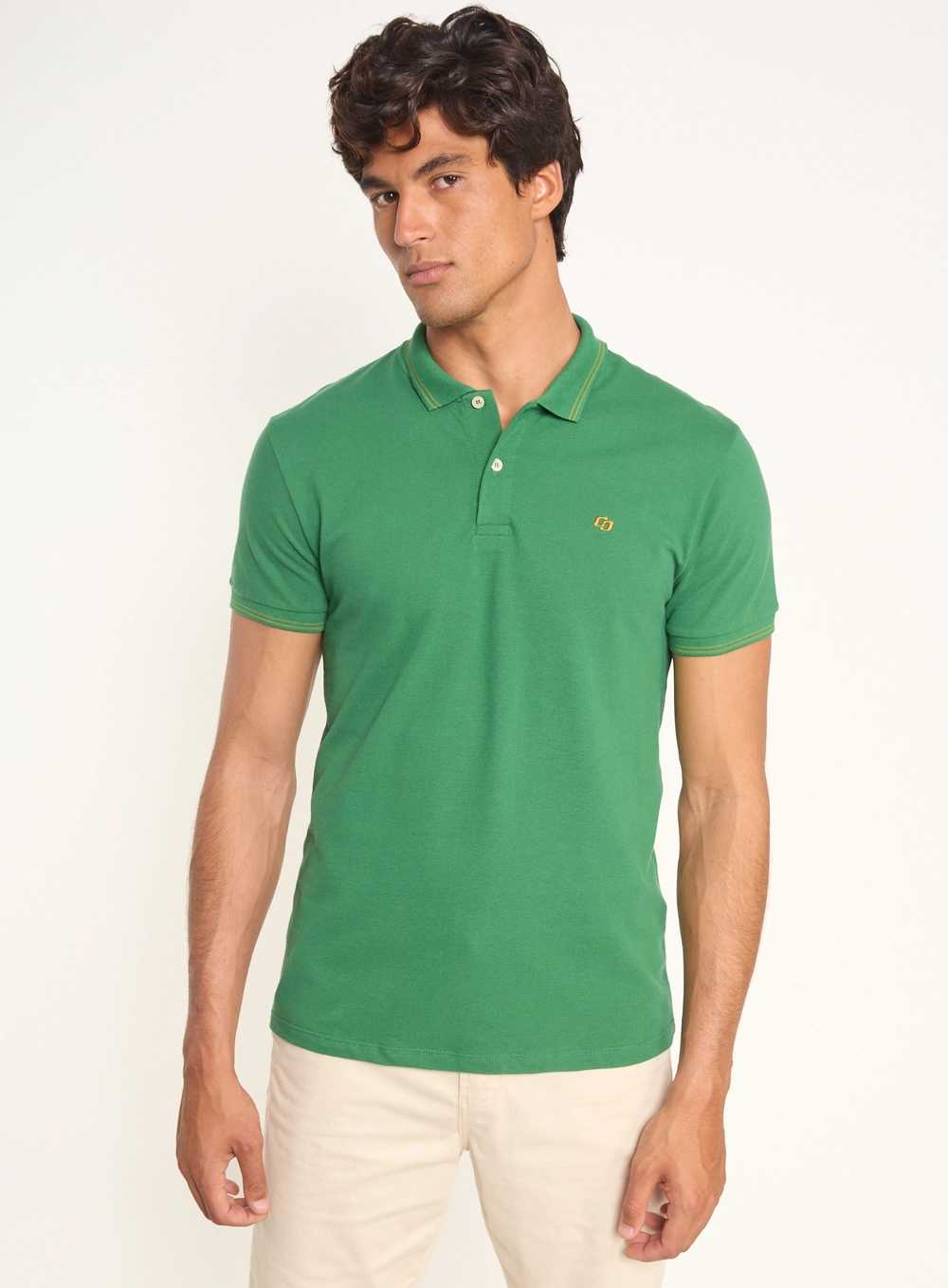 Polo Masculina Brasil Verde