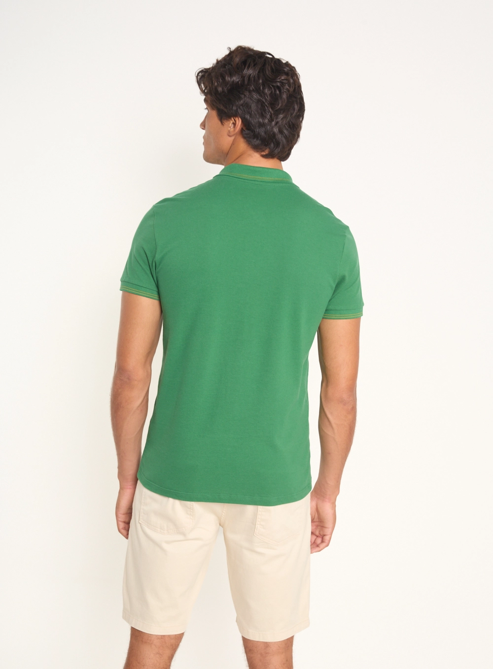 Polo Masculina Brasil Verde