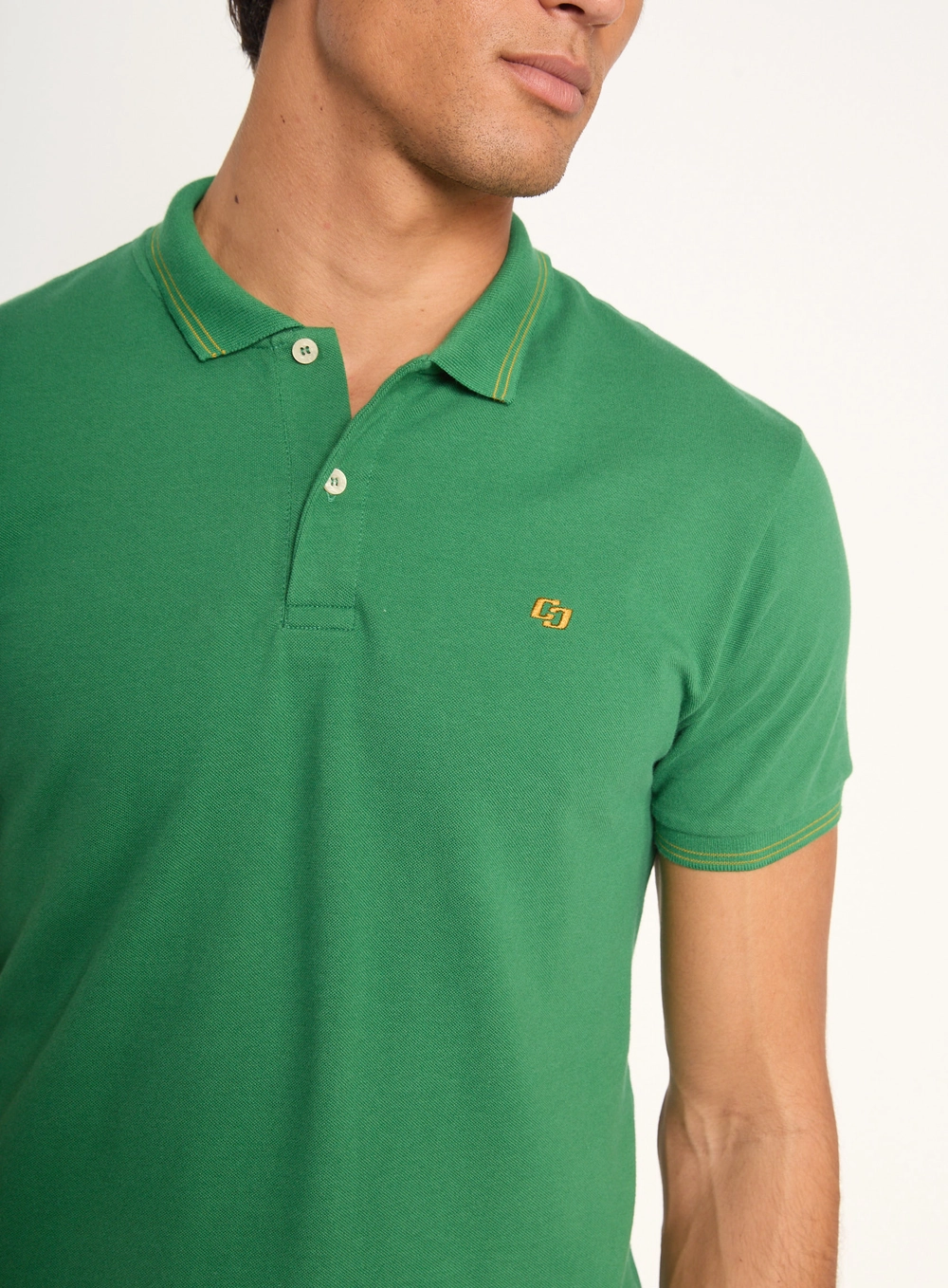Polo Masculina Brasil Verde