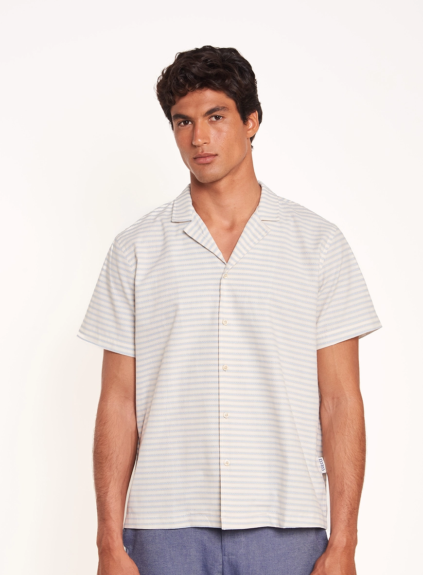 Camisa Masculina Box Listrada