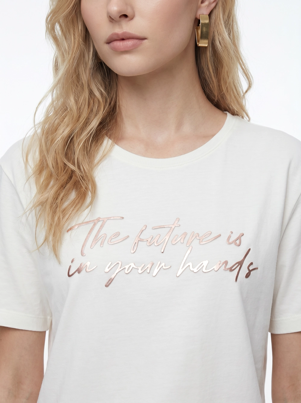 Camiseta Feminina Fashion Oversized Leve Off Shell 4