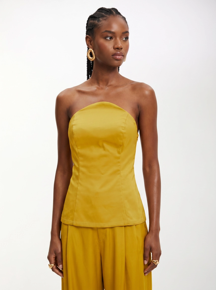 Blusa Feminina Tomara Que Caia - Slim AMARELO 4