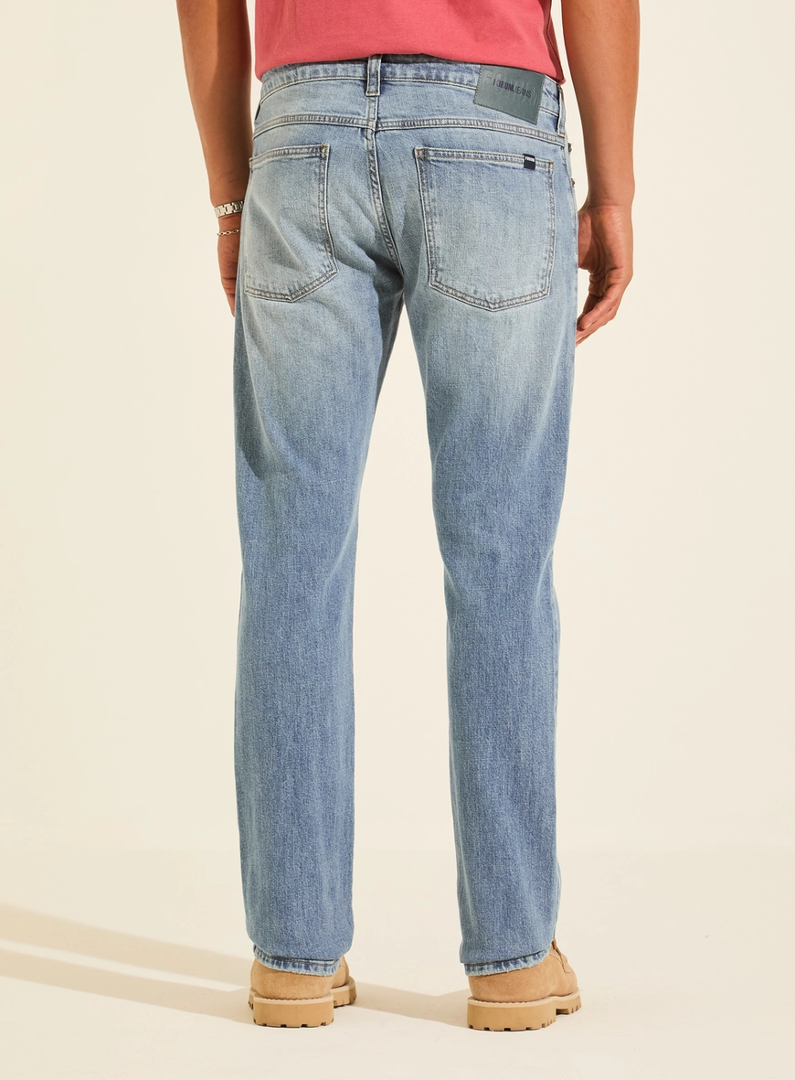 Calça Jeans Slim Ajustada Masculina - Paul Slim Índigo