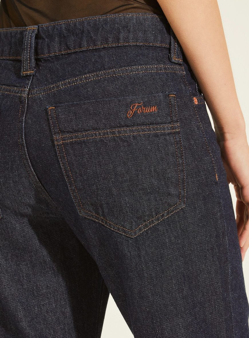 Calça Jeans Feminina Megan Super Flare Índigo