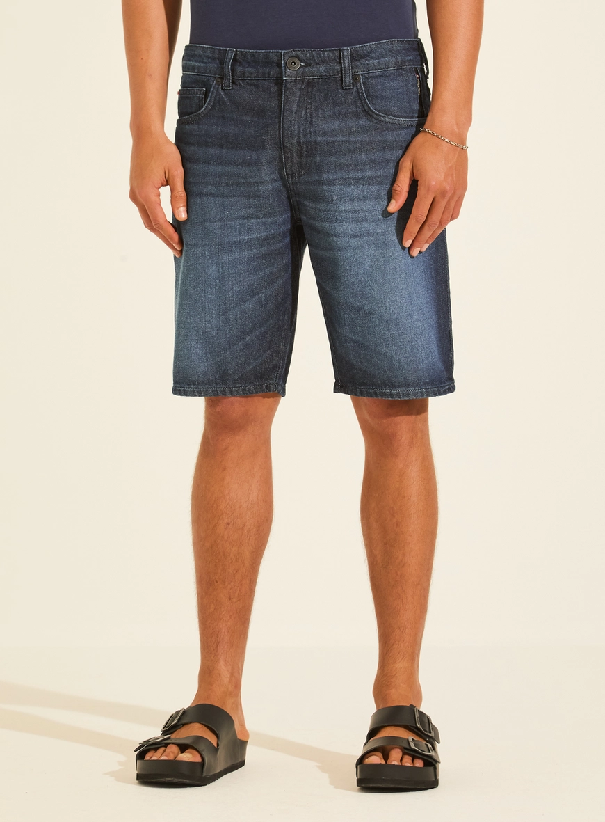 Bermuda Jeans Regular Fit Reta - Benjamin Índigo