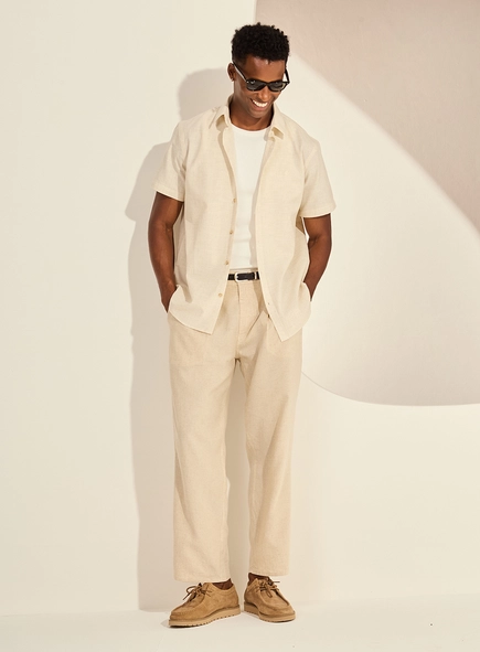 Camisa Relax Manga Curta Masculina