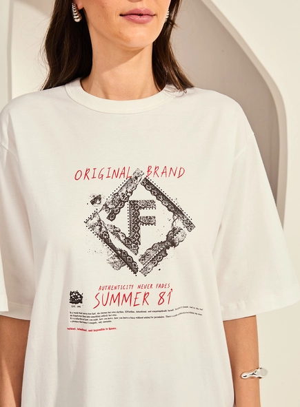 Camiseta Loose Oversized Feminina Authentic