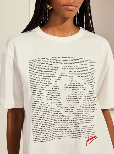 Camiseta Boy Fit Shape Reto Estampada Feminina