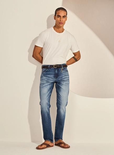 Camiseta New Slim Com Gola Careca Masculina
