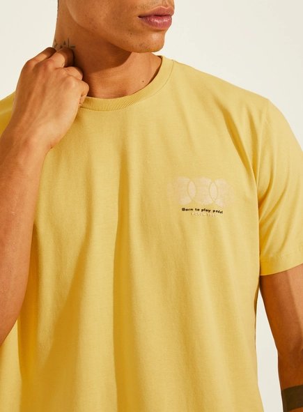 Camiseta Masculina Básica Estampada