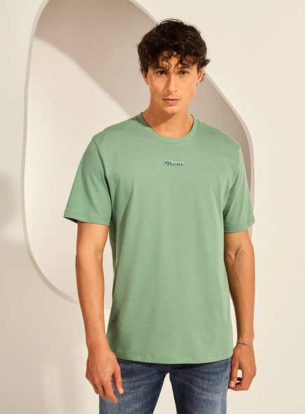 Camiseta New Box Reta Básica Com Estampa