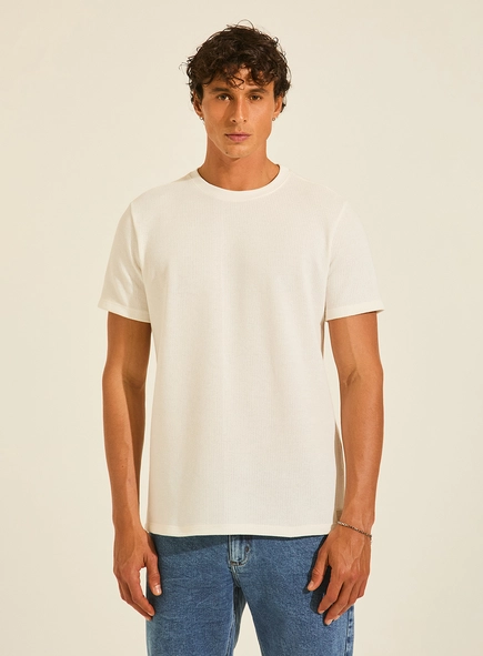 Camiseta New Slim Texturizada Masculina
