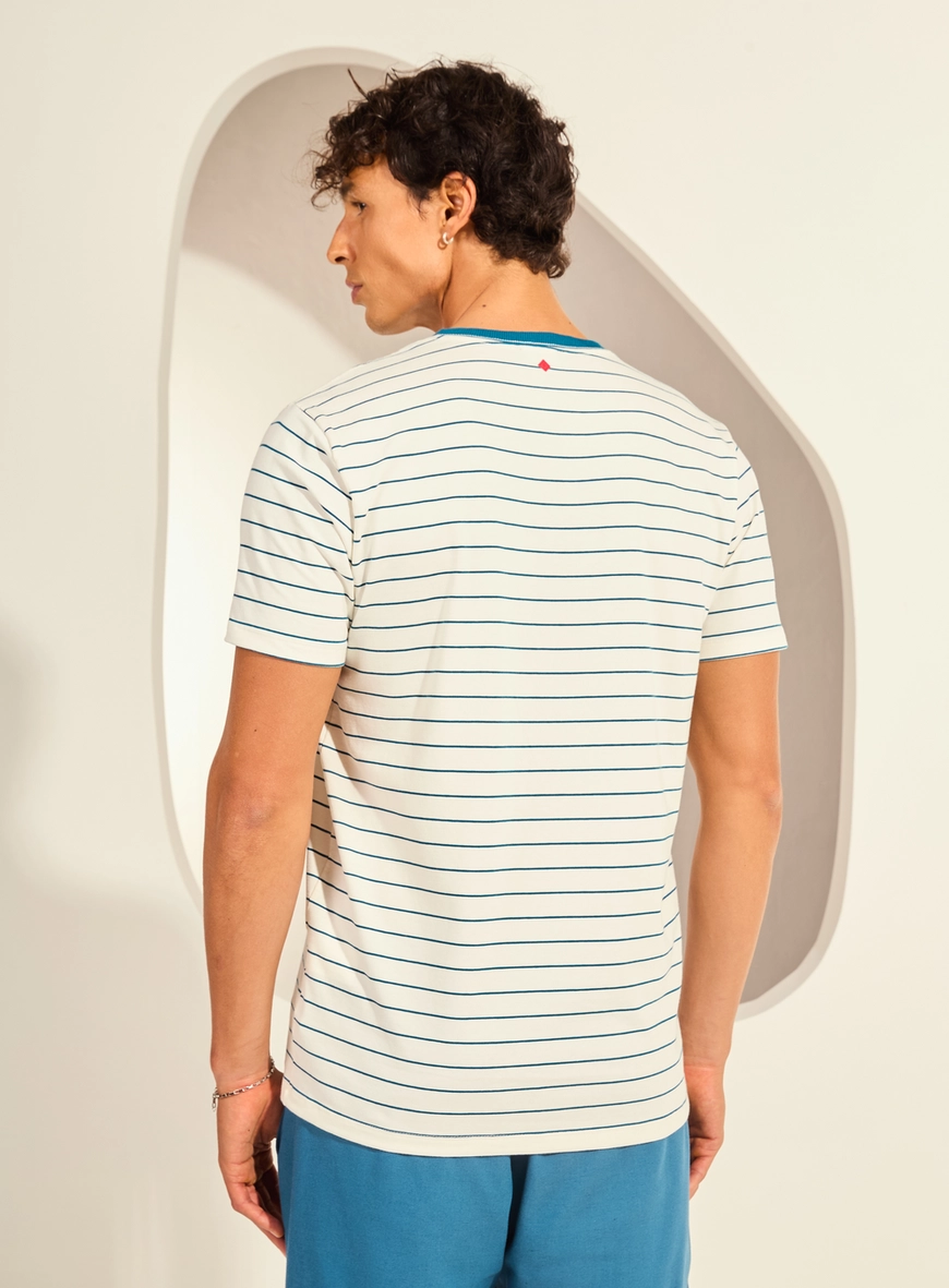 Camiseta Masculina Regular Fit Estampada Estampados