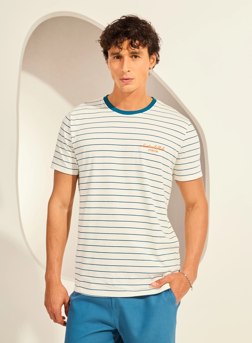 Camiseta Masculina Regular Fit Estampada Estampados