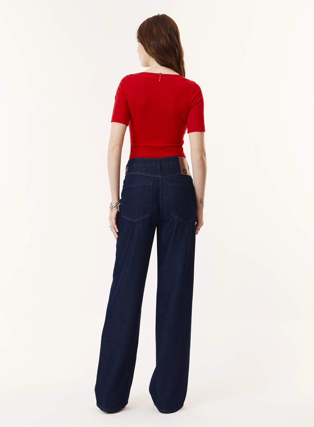 Calça Jeans Lavagem Escura Feminina - Berlim Índigo