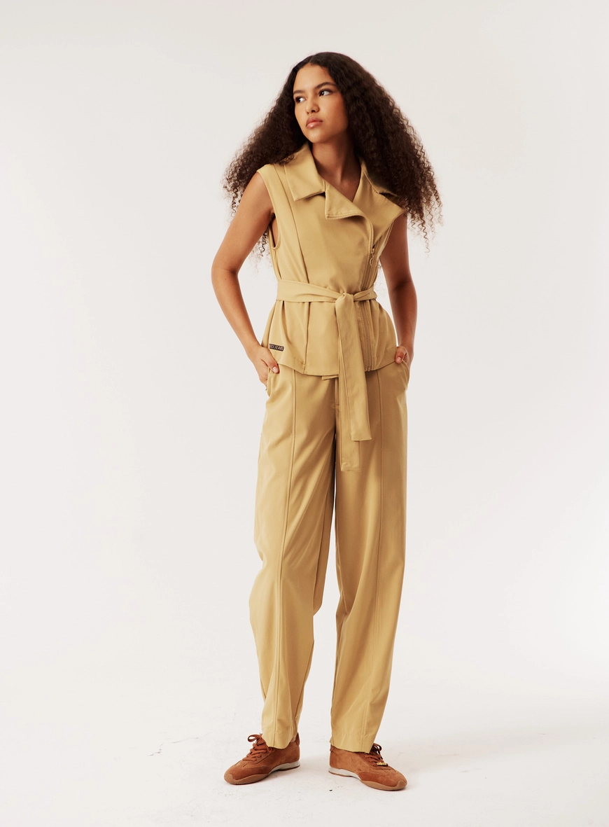 Calça Alfaiataria Com Pregas Feminina