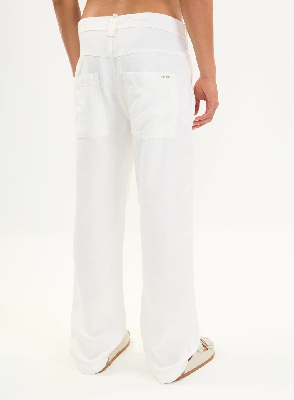 Calça Sarja Reta Worker Masculina Off Shell