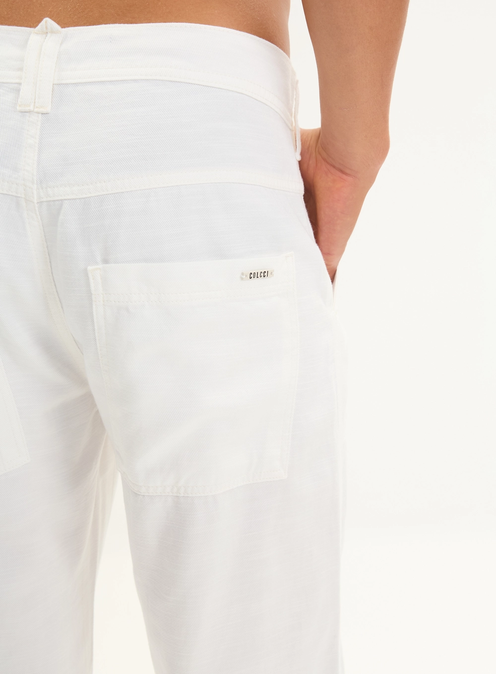 Calça Sarja Reta Worker Masculina Off Shell