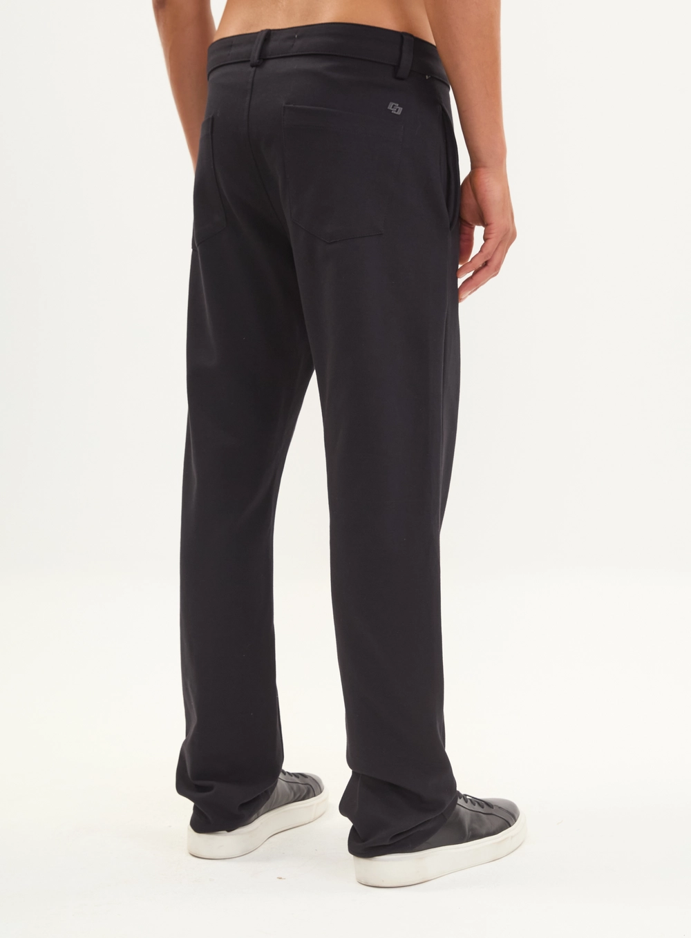 Calça Alfaiataria Reta Cotton Masculina Preto