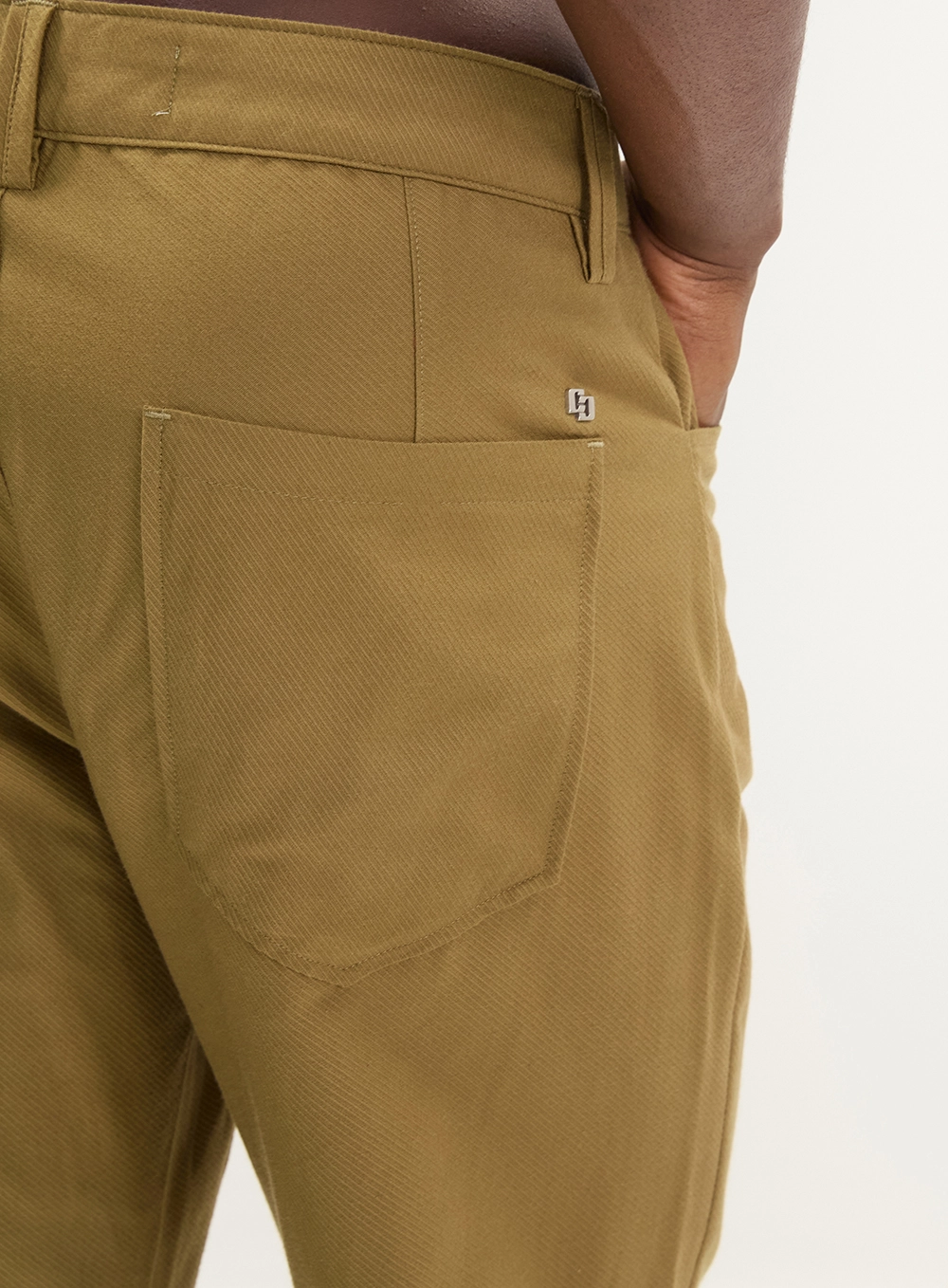Calça Alfaiataria Masculina Reta - Andie Marrom