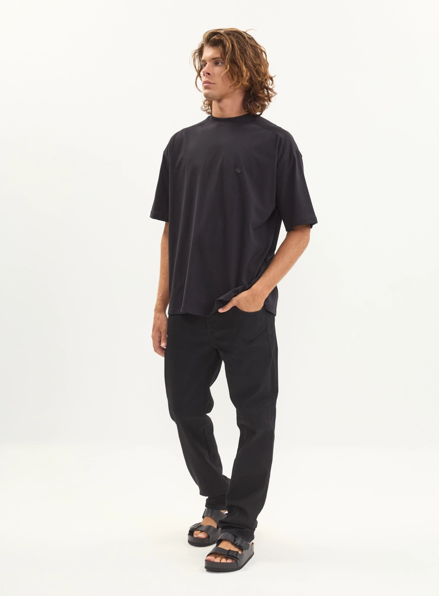 Calça Jeans Slim Masculina Black - New Alex