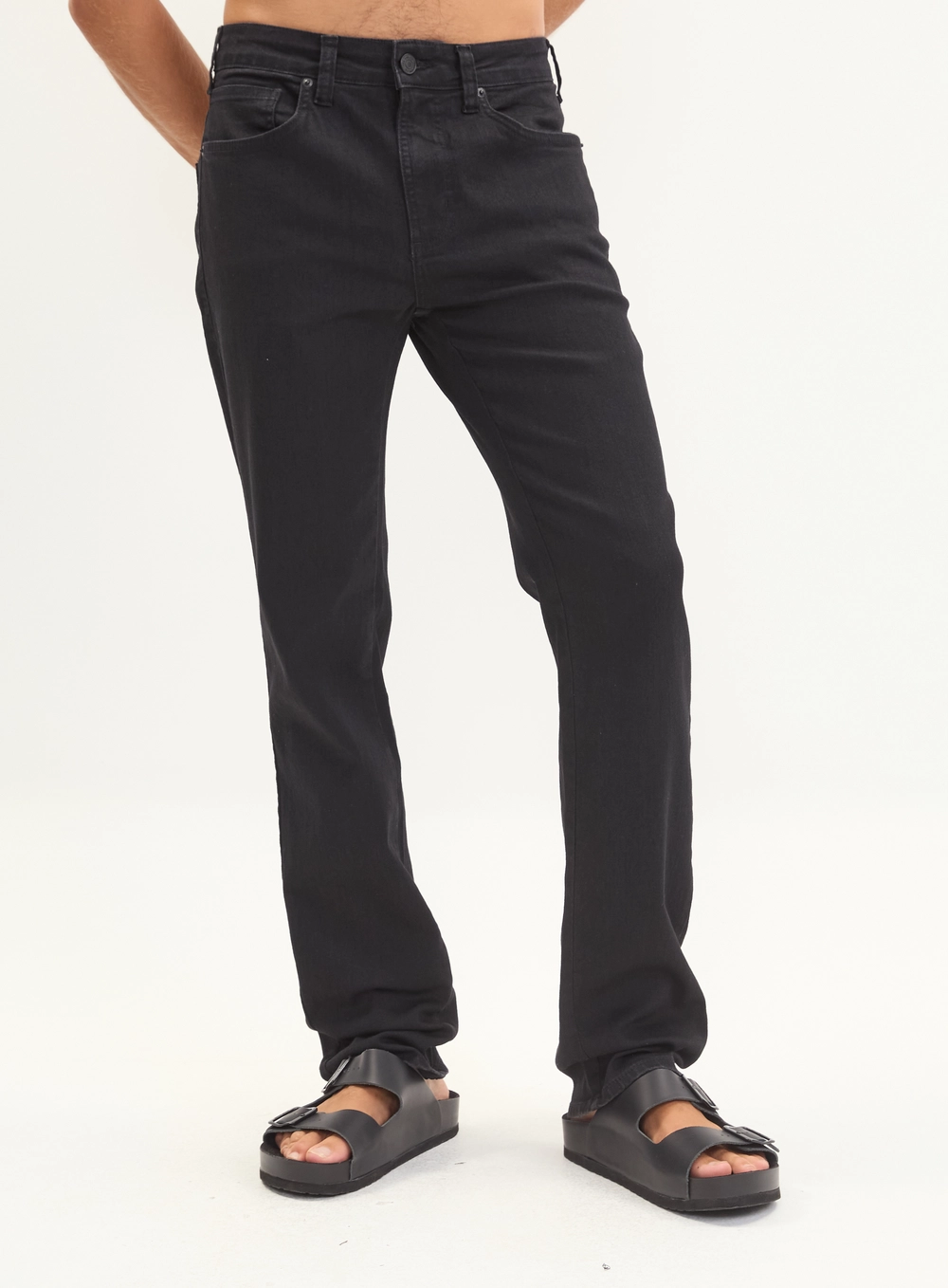 Calça Jeans Slim Masculina Black - New Alex Indigo Preto