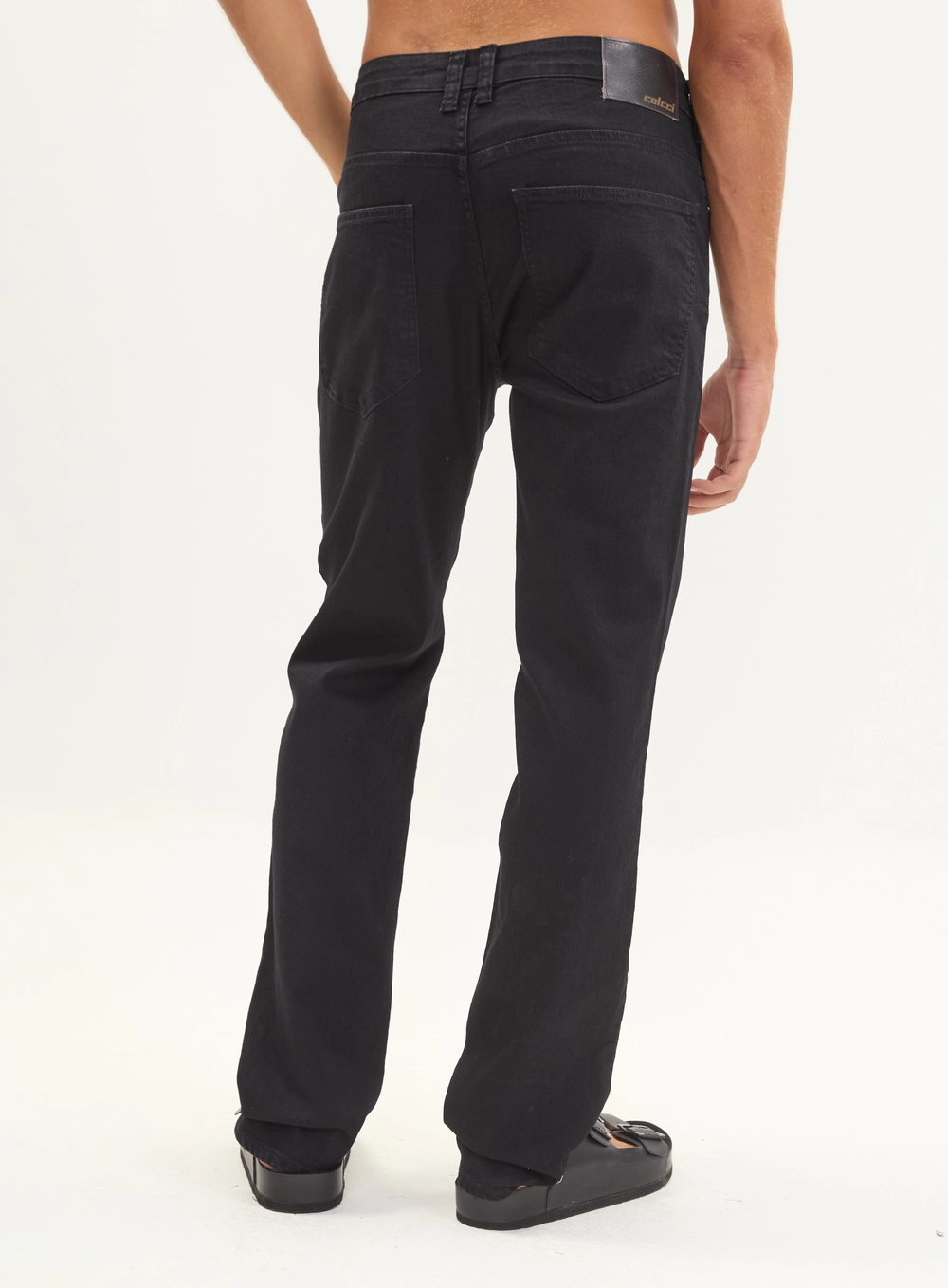 Calça Jeans Slim Masculina Black - New Alex Indigo Preto