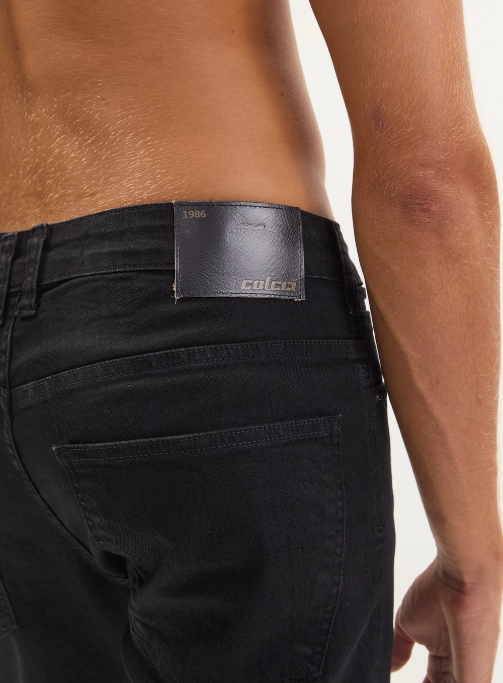Calça Jeans Slim Masculina Black - New Alex Indigo Preto