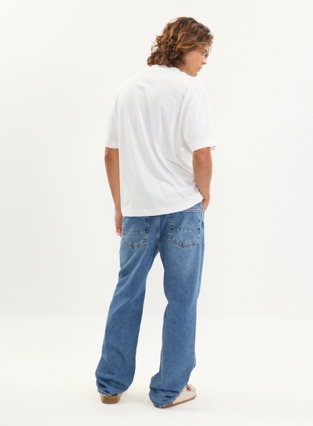 Calça Jeans Masculina Denim Blue - Loose Índigo