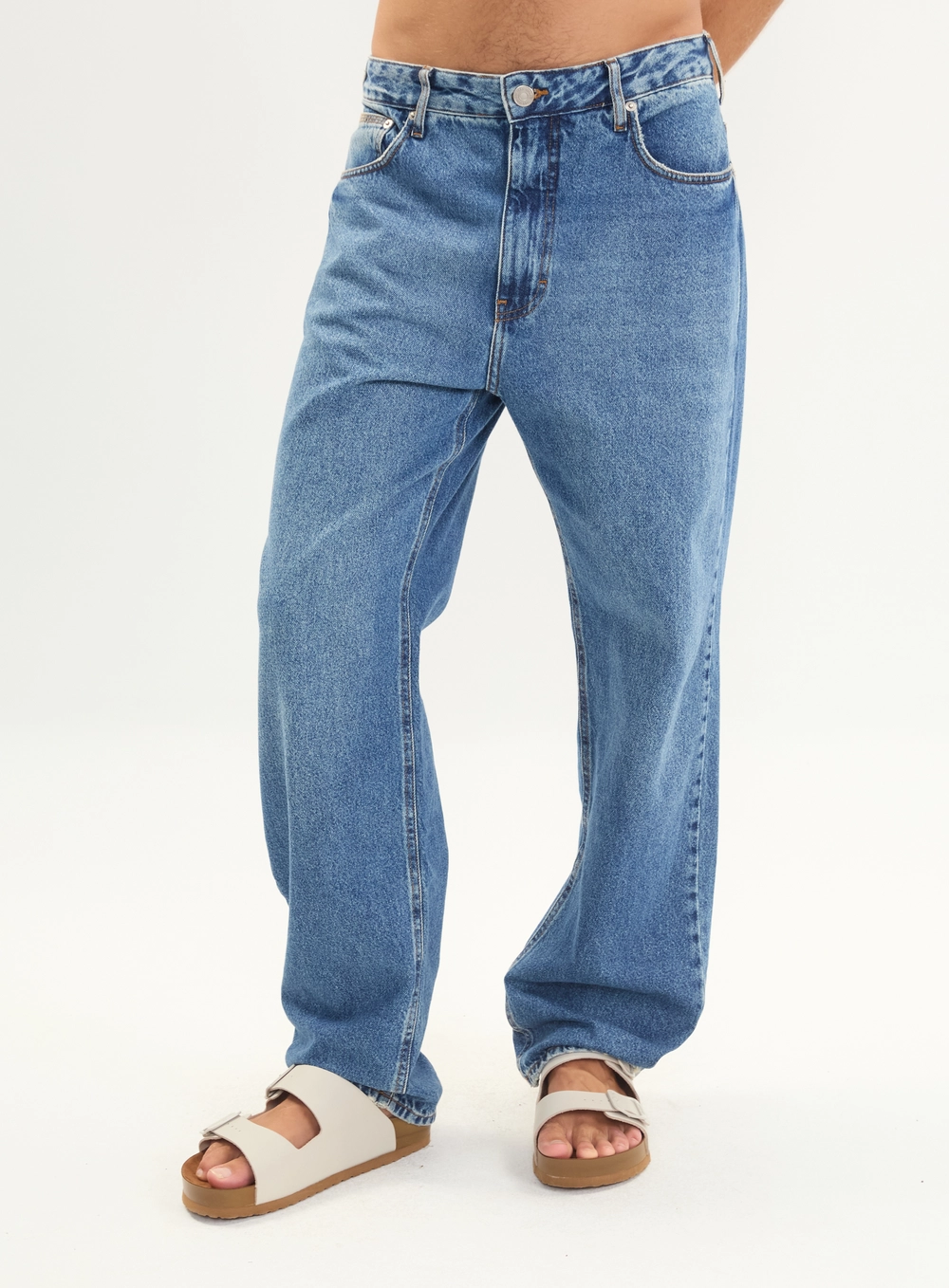 Calça Jeans Masculina Denim Blue - Loose Índigo