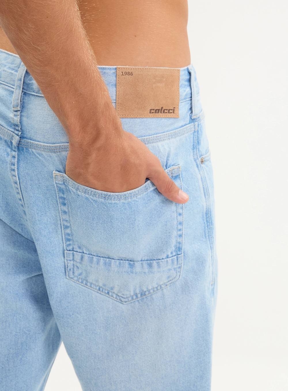 Calça Jeans Masculina - Reta Índigo