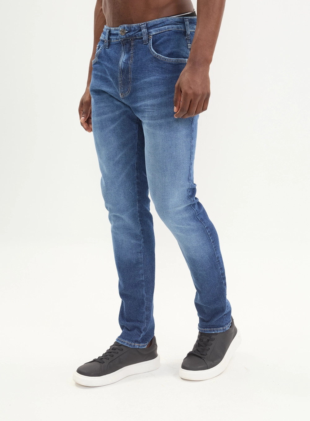 Calça Jeans Masculina Skinny - New Felipe Índigo