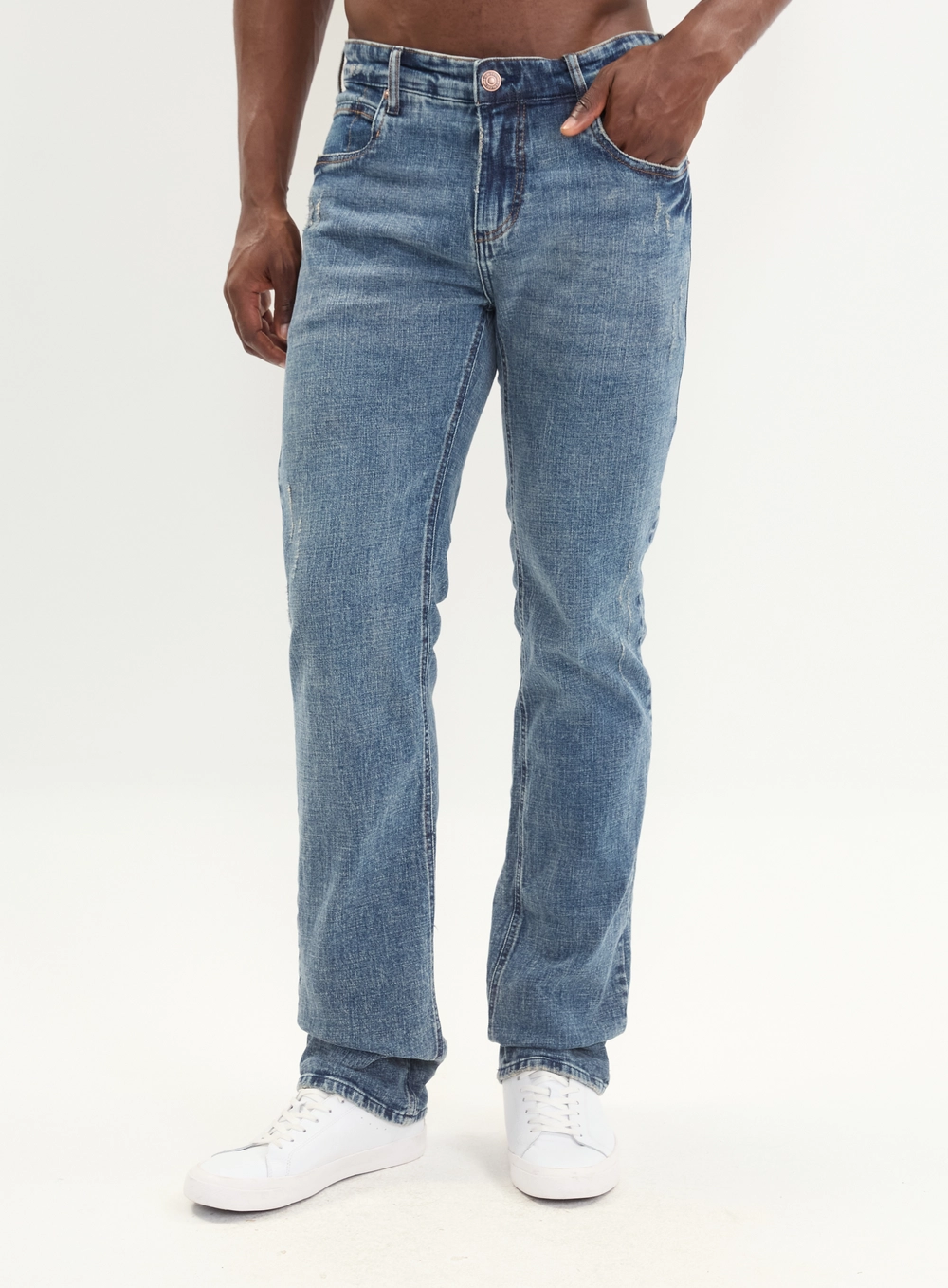 Calça Jeans Masculina Dirty Pop - Alex Índigo