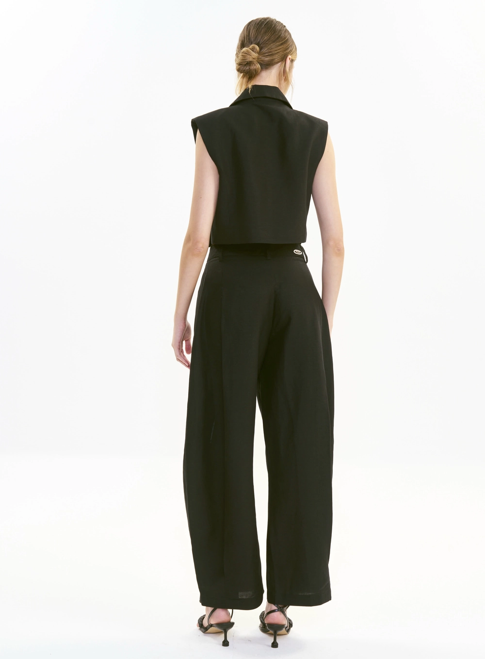Calça Alfaiataria Feminina Barril - Joana Preto