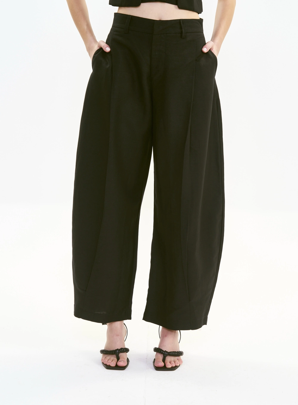 Calça Alfaiataria Feminina Barril - Joana Preto