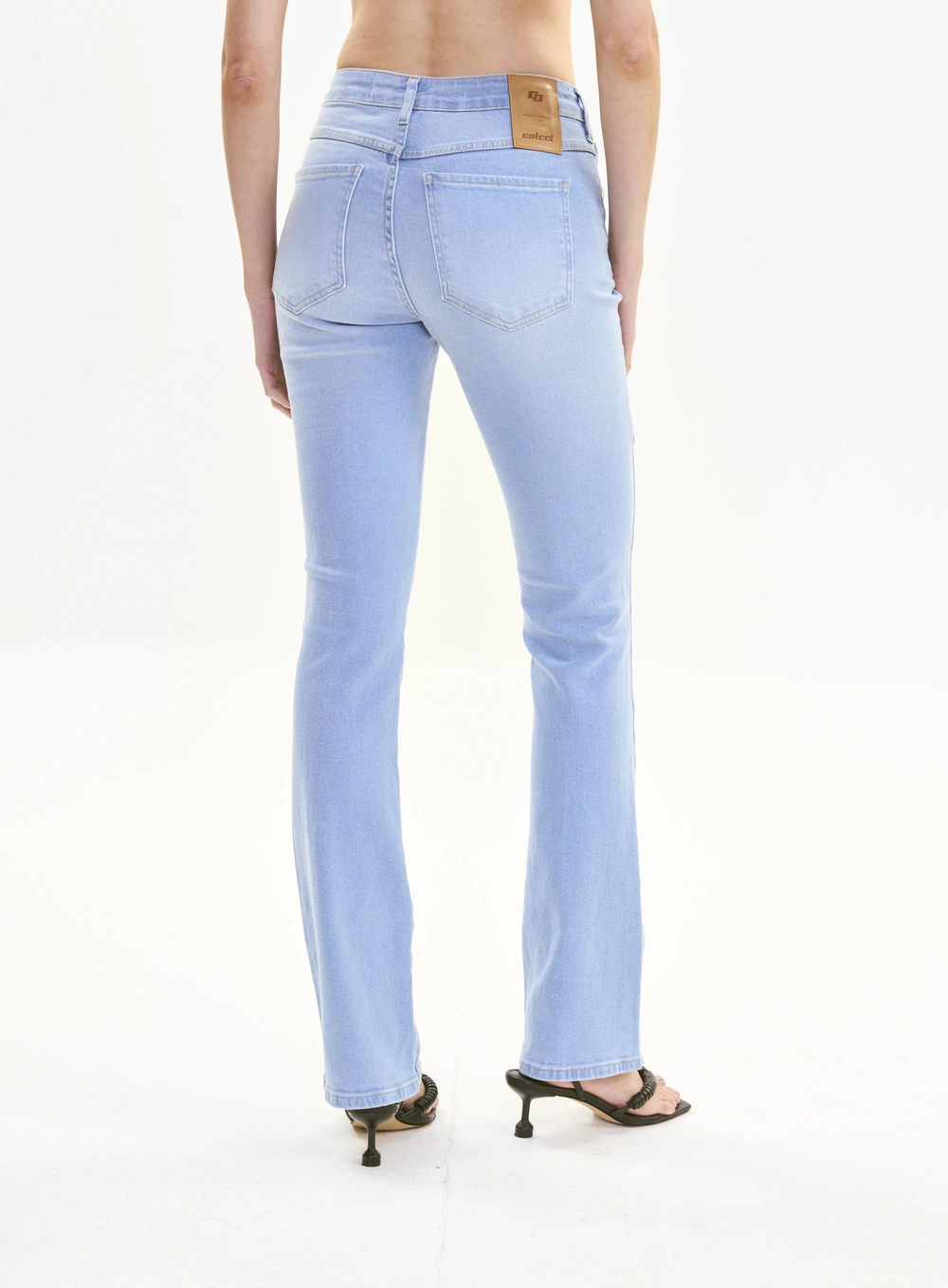 Calça Jeans Feminina Skinny Reta Clara - Bia Índigo