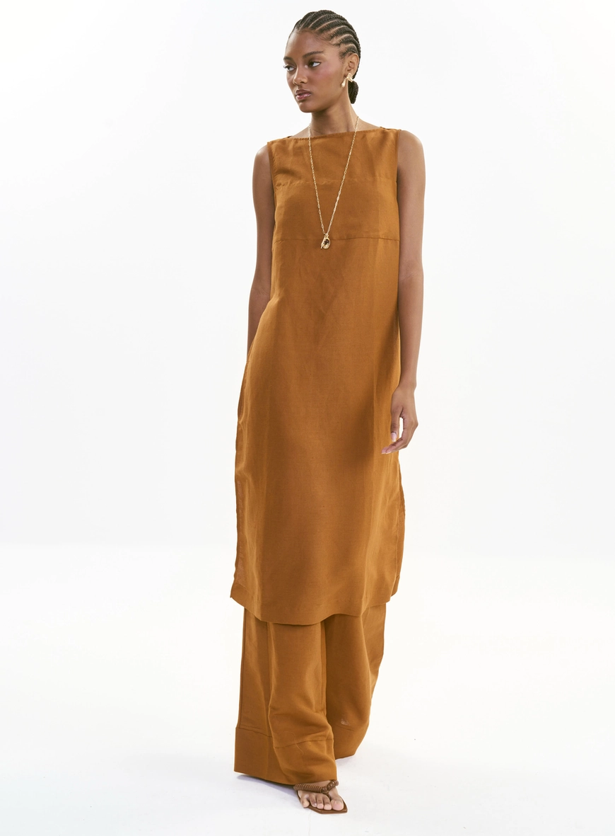 Calça Feminina Com Cordão - Jade Wide