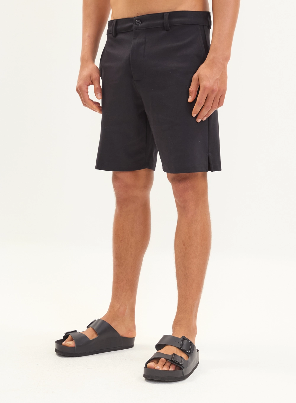 Bermuda Masculina Cotton New Chino Preto