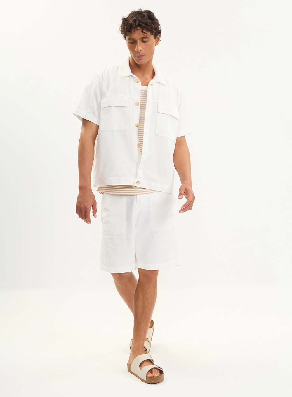 Camisa Masculina Overshirt Box Off Shell