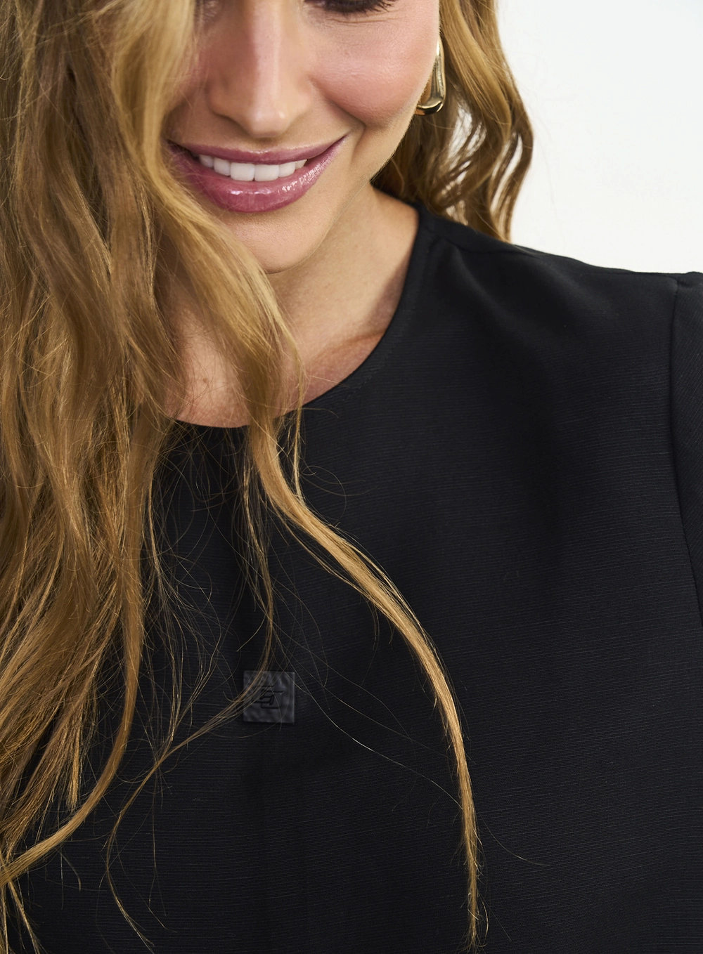 Camiseta Box Ampla Feminina Preto