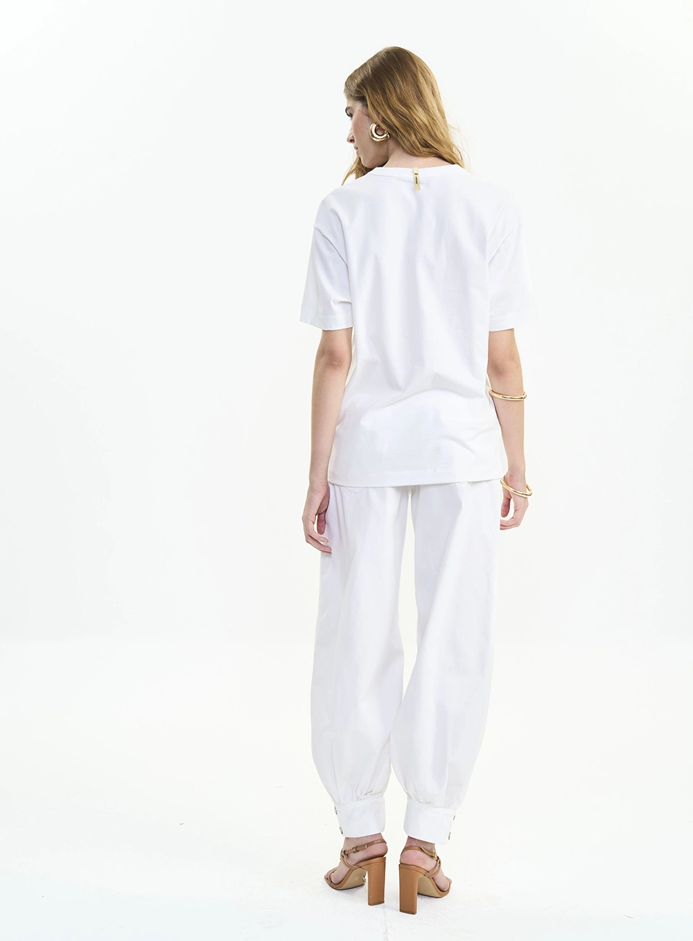 Camiseta Oversized Estampada - Jamie Off Shell