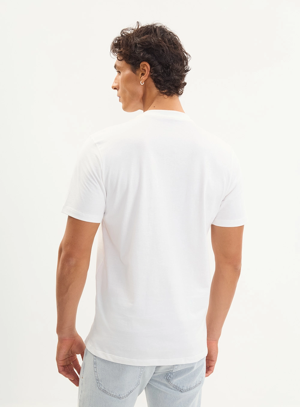 Camiseta Básica New Slim Manga Curta Original Off Shell